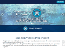 Tablet Screenshot of peoplewarerh.com.br